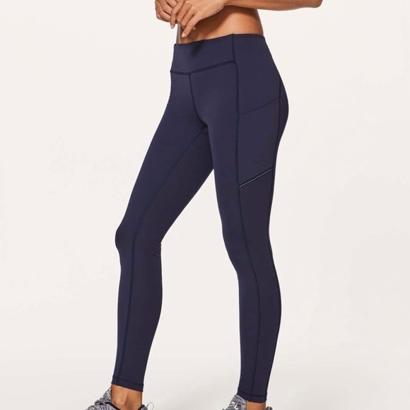Lululemon Speed Up Tight Full-on Luxestream 28” Navy - Picture 1 of 12